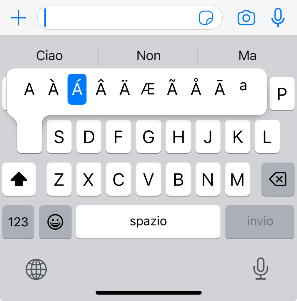 come fare A maiuscola accentata
