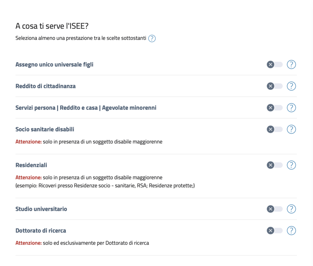 see precompilato guida