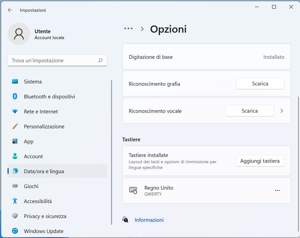 come fare a accentata maiuscola